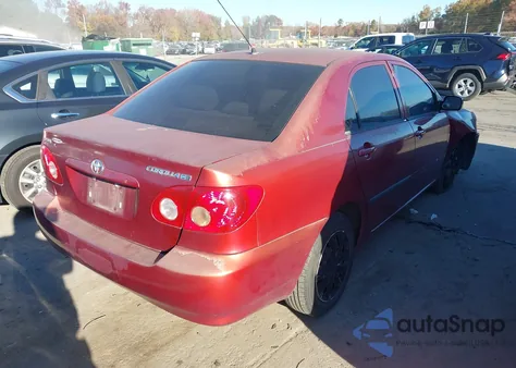 2005 Toyota Corolla Ce from USA, damaged, VIN 2T1BR32E65C432193